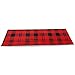 Produktbild QIAOJIE Yoga Mats Tartan Print Crystal Velvet Yoga Mats Extra Long 71 Inch Luxury Eco Friendly Fitness Mat for All Types of Yoga, Pilates & Floor Exercises