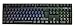 Produktbild iKBC F108 RGB LED Backlit Mechanical Gaming Keyboard with Cherry MX Blue Switches, Black Case, Double-Shot PBT Keycap, Full Size TenKeyLess, EU/ISO