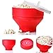 Produktbild Microwave Popcorn Maker Home Family Collapsible Silicon Folding DIY Popcorn Maker Bowl With Lid Tools