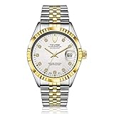 TEVISE 629-001 Business Style Men Automatische Mechanische Uhr Nadel Kalender Luxus Wasserdichte Edelstahl Armbanduhr