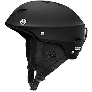 OutdoorMaster Kelvin Ski Helmet - with ASTM Certified Safety, 9 Options - for Men, Women & Youth