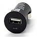 Produktbild Xtra-Funky Exklusiv 12v Universal USB KFZ-Ladegerät für verschiedene mobile Geräte wie - Apple iPod, iPhones / Kobo E-Reader / MP3-Player / Handy / Sat nav / Video Player / HTC / Samsung / Apple iPhone - iPod / Sony / Blackberry / Nokia und viele weitere mobile Geräte - Schwarz