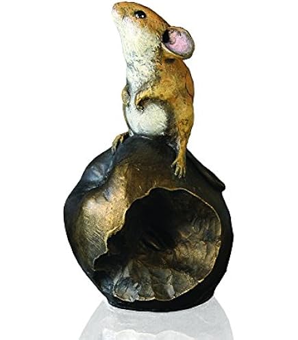 VOGLER Comical Angus Figur Von Warren Stratford – Witzige Kunststein-Figur 'Highway To Hell', Handbemalt