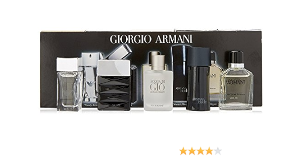 armani mini aftershave set