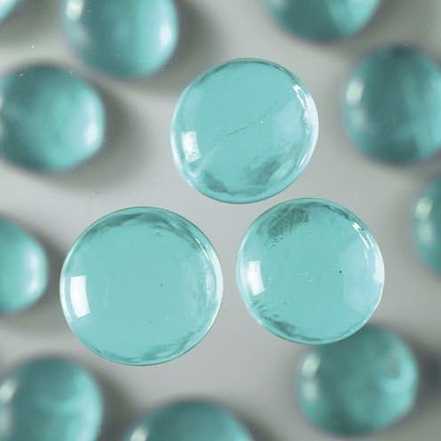 MosaixPro Glass Nuggets 18-20 mm 100 g / ~ 20 pcs. Light Turquoise