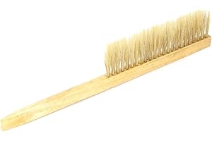 BOABY Spazzola per Apicoltura, Spazzola Per Api A Doppia Fila Spazzole Morbide Per Apicoltori Spazzole Spazzatrici Setole Di Maiale Spazzola Per Equiseto, Per Attrezzature Per La Pulizia Dell'Alveare