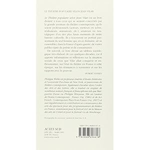 Le théâtre populaire selon Jean Vilar Livre en Ligne - Telecharger Ebook
