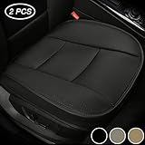 ✦Hochwertiges PU-Leder - Dieser Autositzbezug ist aus hochwertigen PU (Trickuräthan) Stoffen hergestellt, die super weich und komfortabel sind, gesund für den Gebrauch.Ein Luxusautoinnenraum PU-lederner vorderer Autositz-Abdeckungsschutz für Ihren Autositz.