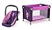 Produktbild Bayer Design 61712AB Autositz und Reisebett für Puppen, violett