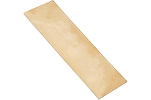 OLYCRAFT Messingblech 50x154 mm Goldmessingblech 2 mm Dick Rechteckig Rohmessingblech Material Rechteckiges Metall Messingblech Metallblech Für Metallstanzmodelle Reparaturen Heimwerkerarbeiten
