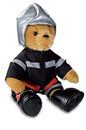 Preisvergleich Produktbild Plüsch Bär Feuerwehrmann sitzend – 32 cm