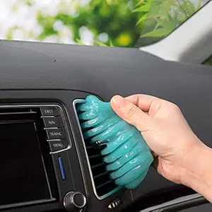 CarEmpire Cleaning Gel for Car Air Vent Interior Detail Removal Detailing (160 GMS Container & Multi Color)