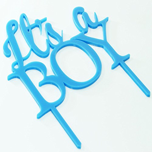 Tortenaufsatz, Motiv: Its A Boy, Kuchendekoration für Babyparty, Geburtstag, Taufe