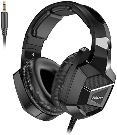 Jeecoo PS4 Gaming Headset Over Ear New Xbox one Headphones with Microphone for PlayStation 4/ Xbox one/ PC/ Mac/ Laptop/ Mobile