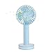 Produktbild Mini Handventilator,tragbare Mini wiederaufladbare USB ventilator persönliche Lüfter mit Basis mit Kosmetikspiegel für Reisen Home und Office verwenden