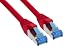 Produktbild InLine Patchkabel, Cat.6A, S-STP/PIMF, 500MHz, 10m rot