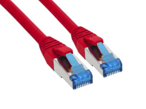Preisvergleich Produktbild InLine Patchkabel, Cat.6A, S-STP / PIMF, 500MHz, 10m rot