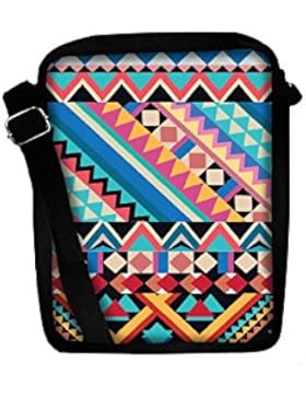 Snoogg , Damen Umhängetasche mehrfarbig multi