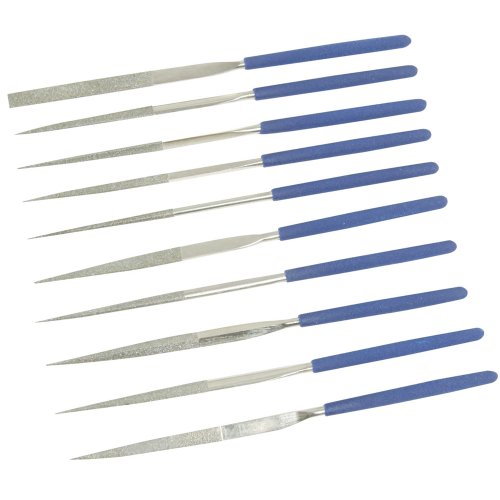 Silverline 633509 Diamant-Nadelfeilen,10-tlg. - 2