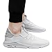 Produktbild ABSOAR Sneaker Mesh Sneaker Herren 2018 Neue Sommer Schuhe Turnschuhe Fitnessschuhe Gym Schuhe Freizeitschuhe Leinwand Sneaker Joggingschuhe Sportschuhe,Absolute (40 EU, Weiß)