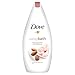 Dove Purely Pampering Almond Cream Body Wash with Hibiscus 500 ml - Pack of 6