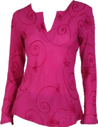 Pink Cotton Blouse (UK 10)