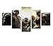Produktbild Leinwand abstrakte Bilder HD Print Wandkunst Gemälde Home Decor 5 Panel Teenage Mutant Ninja Turtles Movie Poster kein Rahmen 40x60 40x80 40x100cm