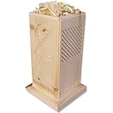 Original - Zirben-Duftsäule - ein 100%iges BIO-Naturprodukt | Zirbenkamin | Zirbenwürfel | Zirbenlüfter