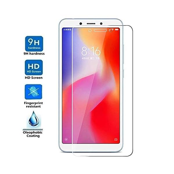 Electrónica Rey Protector de Pantalla para XIAOMI REDMI 6 - REDMI 6A, Cristal Vidrio Templado Premium