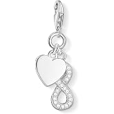 Thomas Sabo Charm Club Anhänger Kleeblatt Trèfle 925 Argent Sterling - Breloque Chance