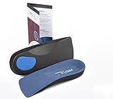 3/4 Orthotic Insole Support Helps Weak and Fallen Arches Also Plantar Fasciitis (9-10.5 L)