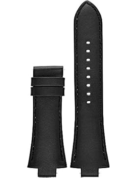 Michael Kors Access Dylan Leder-Uhrarmband Schwarz MKT9014