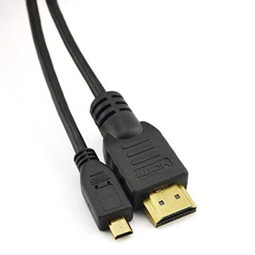 Laptone De Alta Velocidad Cable Micro HDMI A HDMI 1080 P Full HD - Tipo D A Tipo A con Ethernet - 2M