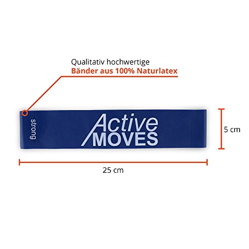ActiveMoves Premium Mini Loop Bands und Fitnessbänder - 2