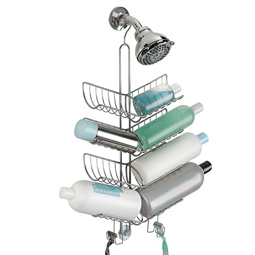 InterDesign 69536EU Verona Dusch-Caddy, silberfarben - 3