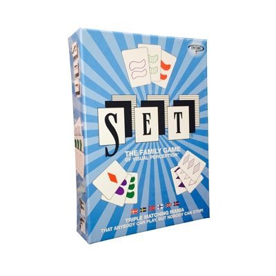 Set - Juego de Tarjeta de la Familia de la percepción Visual
