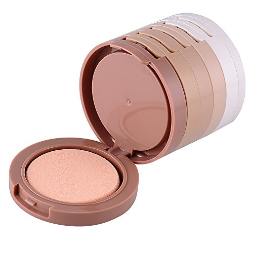 5 in1 Concealer Trimmen Pulver Abdeckcreme Paletten Whitening Oil Control Pressed Powder 5 Farben - 3