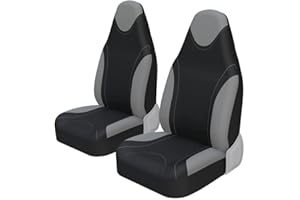 KROREN coprisedile per auto Per TOYOTA per Aygo 2 pezzi coprisedili per auto con secchio sedile anteriore universale auto camion protezione sedile SUV Coprisedili Auto (Color : 3)