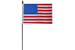 FLAGSUPERSTORE USA - United States Of America Hand Waving Flag 6" x 4" inch Flag Superstore