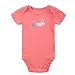 JIAJIA Cute Baby Girl Pink Cotton Short Sleeve Summer Bodysuit Onesies 3-6 Months
