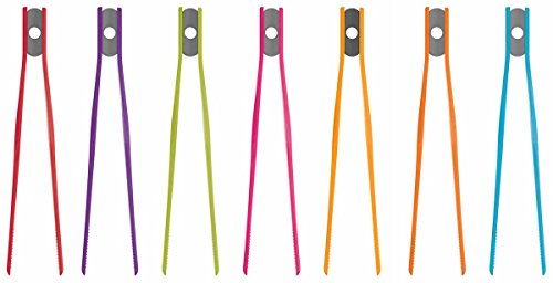 Colourworks Silikon-Küchenzange, 26,5 cm – Rot - 4