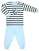 Produktbild MAKOMA Baby Jungen Pyjama Schlafanzug 2 teilig aus Langarmshirt und Hose (80 - 104) (104, Blue Monkey)