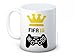 Produktbild Fifa 19 König oder Königin - Auszeichnung - Playstation PS3 PS4 - Hochwertige Kaffeetasse