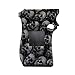 Price comparison product image RUIYITECH Protective Silicone Sleeve Case Skin Cover Decal for Smoktech SMOK MAG 225W Mod Skull Edition (Black)