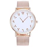 Chenang Mode Armbanduhr mit Elegant Armbanduhr Frauen Ø40mm Analog Quarz Uhr Retro Handgelenk Wasserfestes Quarzuhr Classic Flach Slim Uhr