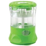 Eingefroren mit der Mühle und direkt gerieben und wieder eingefroren