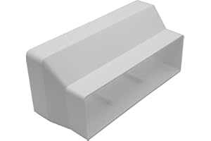 Kair Ducting Adaptor Reducer 204mm x 60mm to 220mm x 90mm