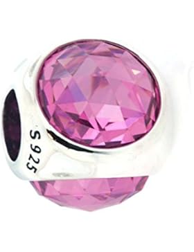 Pandora 792095PCZ Charm Strahlendes Tröpfchen rosa