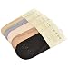 Produktbild Fletion 5 Paare Damen Anti-Rutsch Ice Seide Inkognito Unsichtbare Socken Silikon Socken Invisible Socks