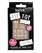 Technic Pack Of 24 Tip Top False Toe Nail Tips-Natural French